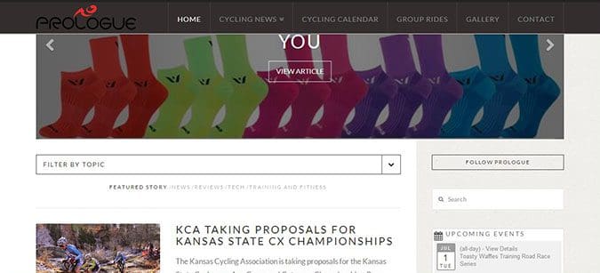 Prologue Cycling News Filter